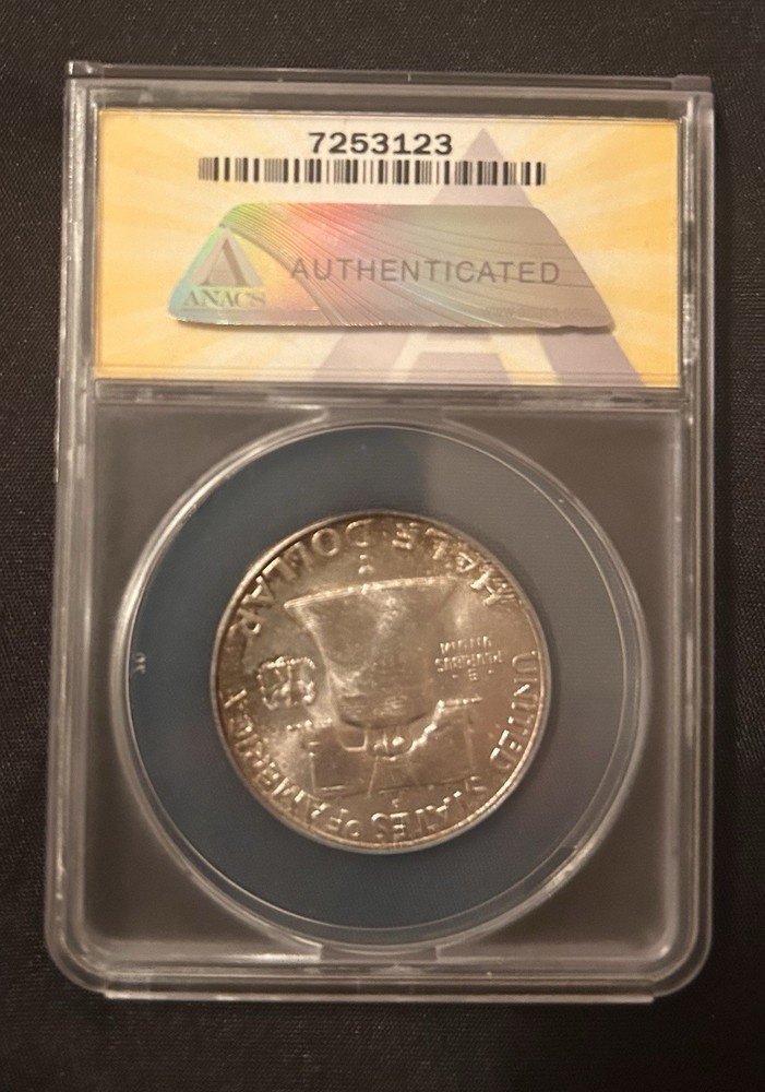 1959-D Franklin Half Dollar MS 60 LACQUERED