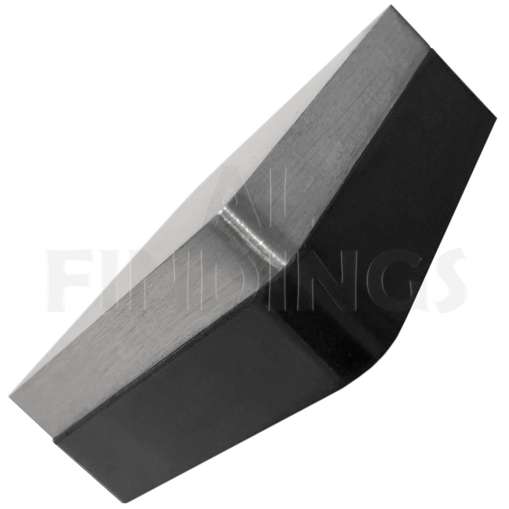 Solid Steel Rubber Dapping Doming Bench Block Anvil 65mm x 65 x 25mm Craft tool