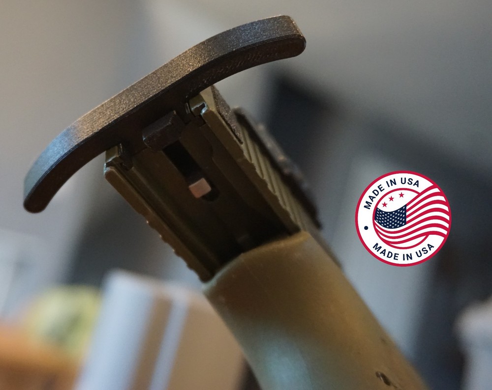 Glock Charging Handle - 3D Printed Carbon Fiber Polymer - Black