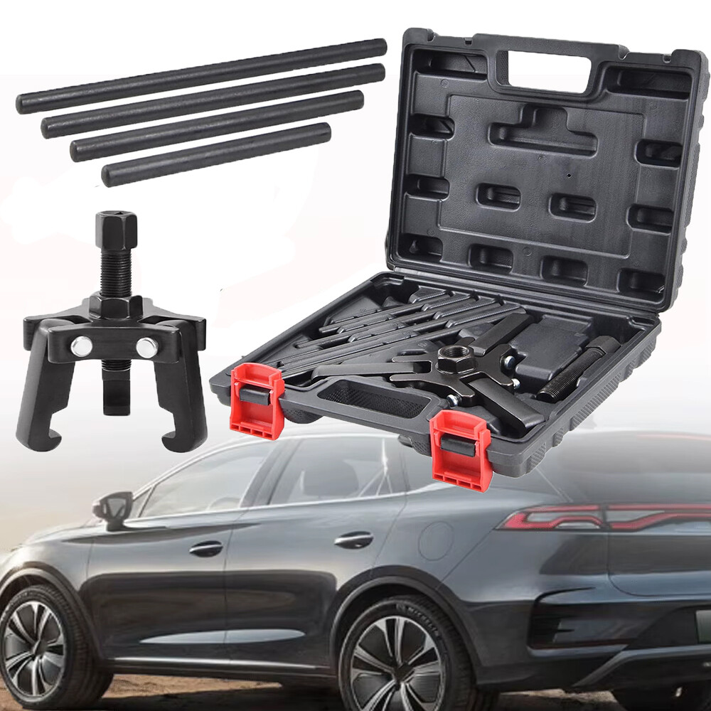 Harmonic Balancer Puller Kit, Adjustable 3-Jaw Puller for Removing Harmonic Damp