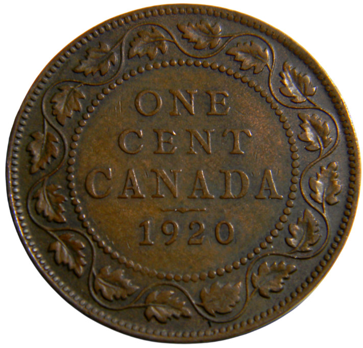 Canada 1920 One Cent (0634)