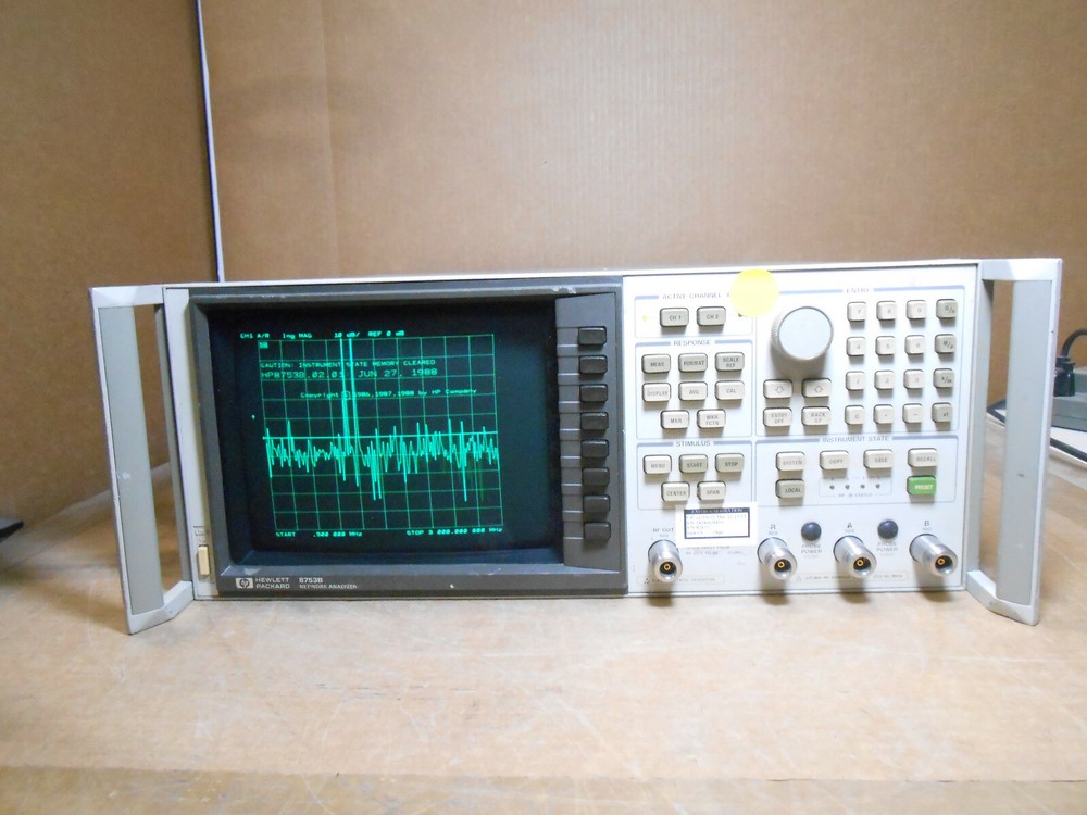 HP 8753B NETWORK ANALYZER