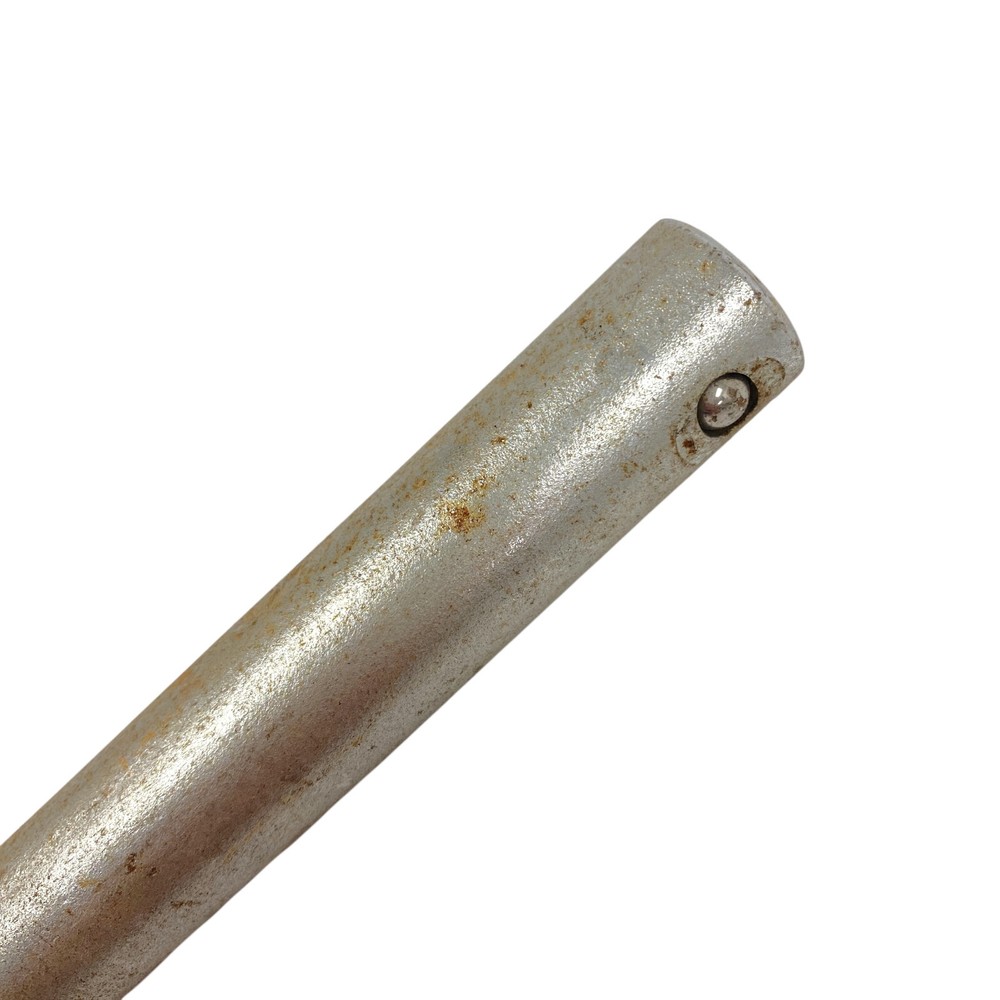 Steel Round Rod, 17.5 in Length, Silver
