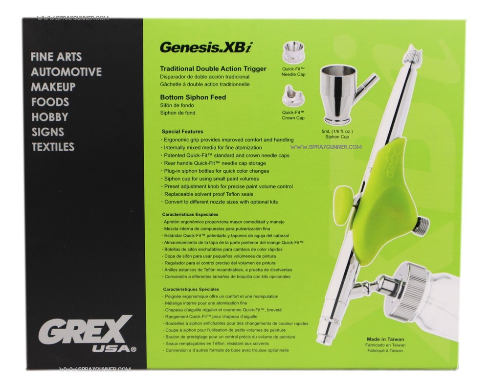 Grex Genesis.XBi3 Airbrush Kit