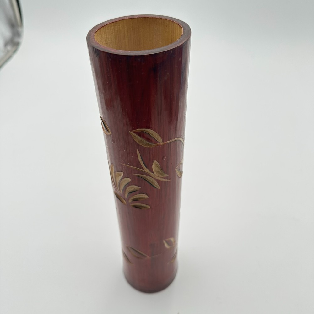 Bamboo Carved Incense Burner / Holder