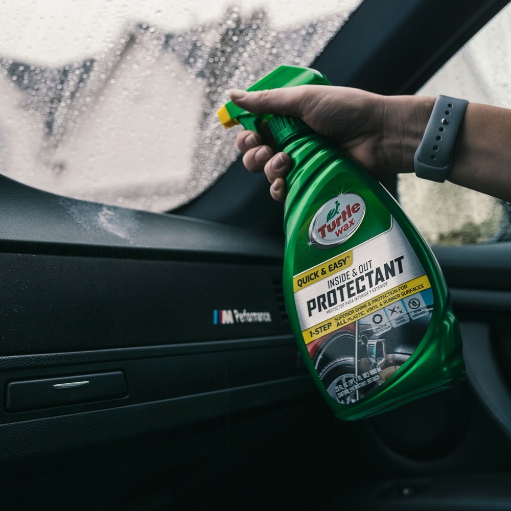 Turtle Wax Car Auto QUICK & EASY Inside Out Plastic Vinyl Protectant ~UV Shield