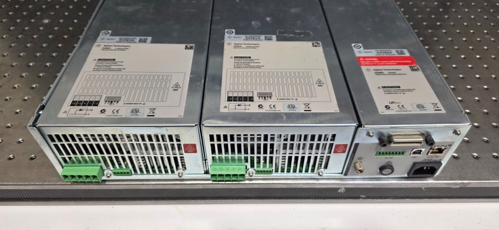 Agilent E4360A Modular Solar Array Simulator (2) Modules (1) E4361A (1) E4362A