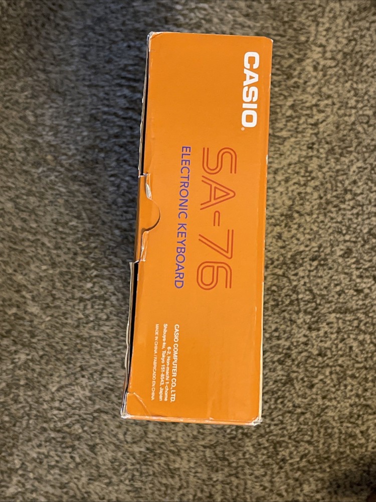 Casio SA-76 Electronic Keyboard Piano EUC