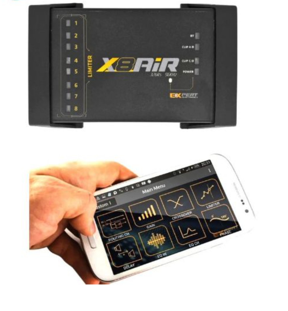 NEW EXPERT X8 AIR  ELECTRONICS BLUETOOTH AUDIO PROCESSOR