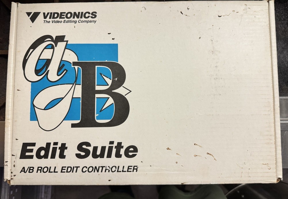 Videonics Edit Suite AB-1 NTSC A/B Roll Edit Controller Missing Power Adapter