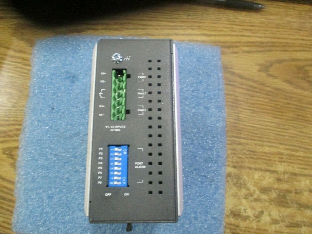 Moxa Technologies Model: EDS-P308. 8-Port EtherDevice Switch. <