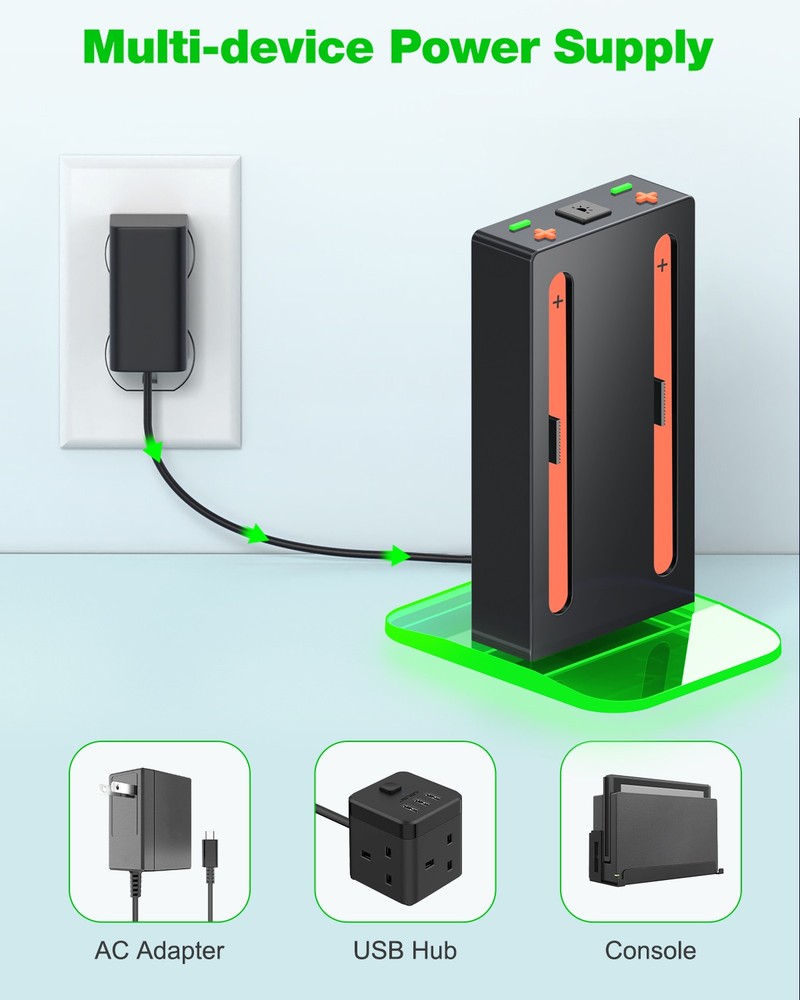 Switch 2 Charging Dock for Nintendo Switch 2 Joycons Controller Charger Station