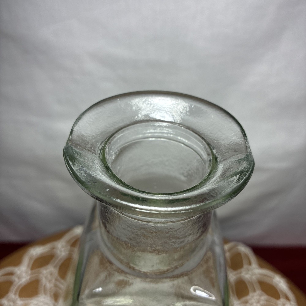 Unique Triangular Mid Century Liquor Bottle Marked 55 11 76