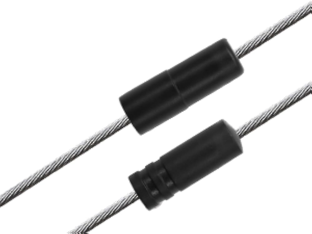 Mannk Universal ycle Cable Kit - Shift & Brake Cable Housing with End