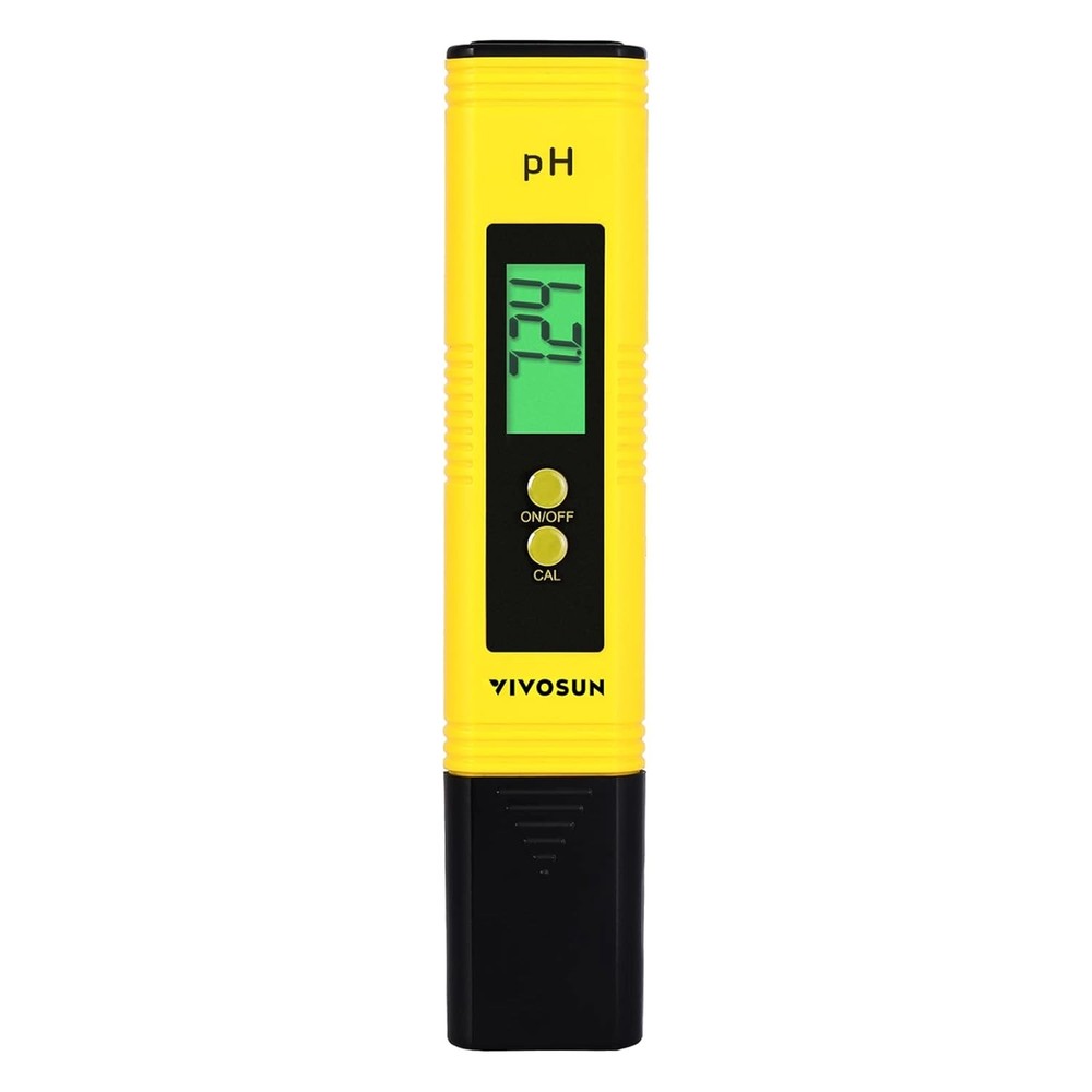 Digital pH Meter Pen Tester Hydroponics Pool Aquarium