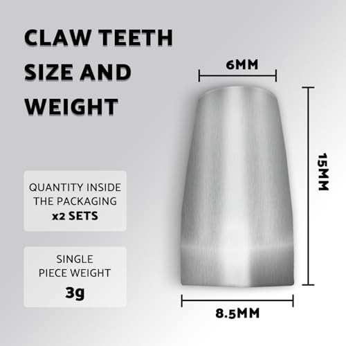 Set x 2 for Cordless Rivet Tool Claw Piece Replacement