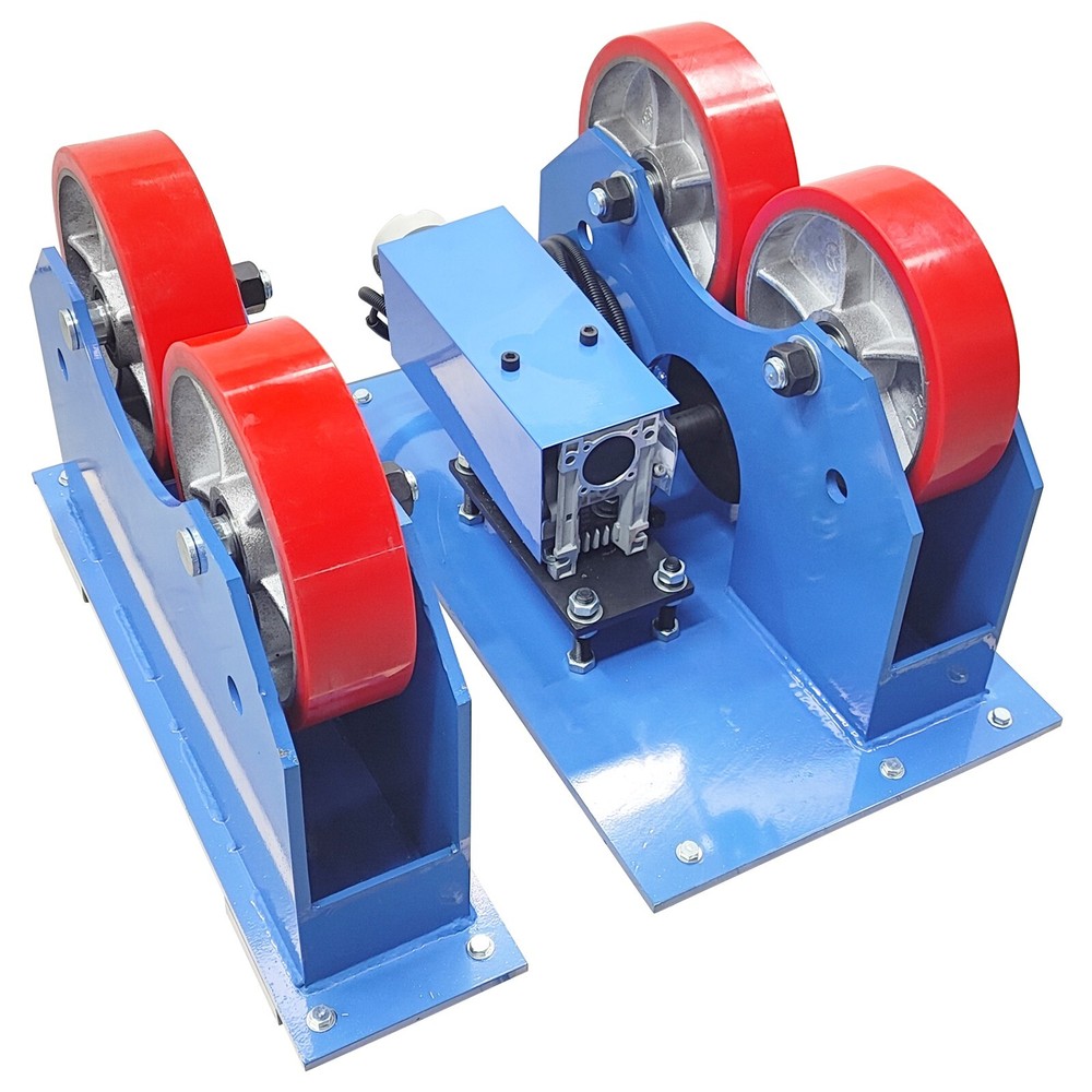 2000kg/4400lbs Loading Welding Rolls Split Type Welding Positioner 1.9-39.3inch