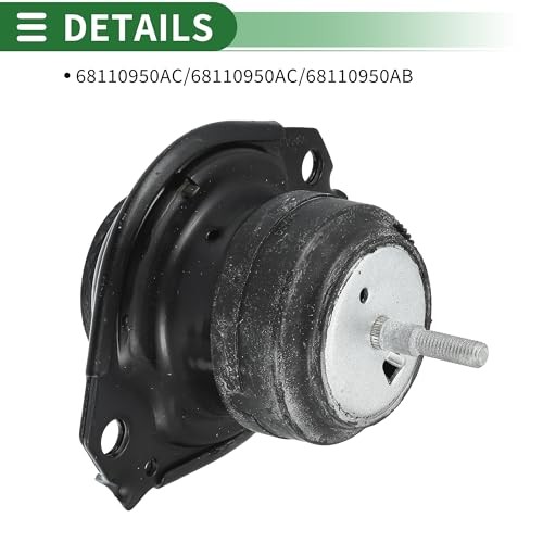 Engine Motor Mount, Engine Mounting, for Dodge Durango 3.6L 2013-2021,