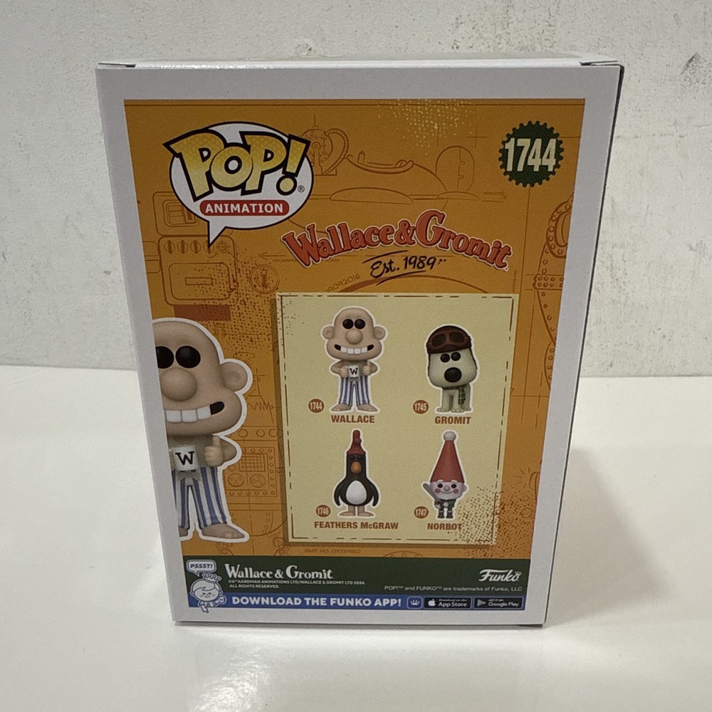 Funko POP! - Wallace and Gromit #1744 - Wallace