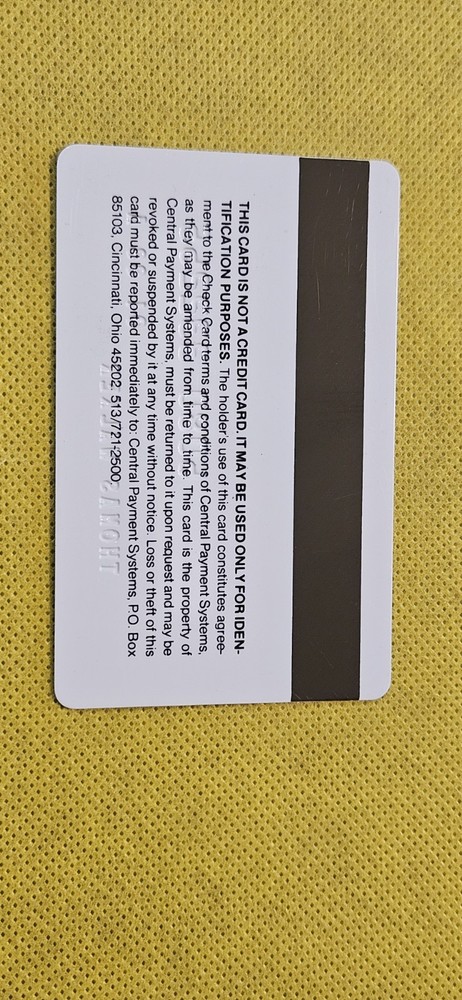 KROGER Check Card ~ exp ? ~ our# cb556