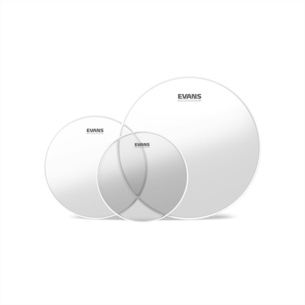 Evans G1 Clear Tom Rock Pack 10/12/16