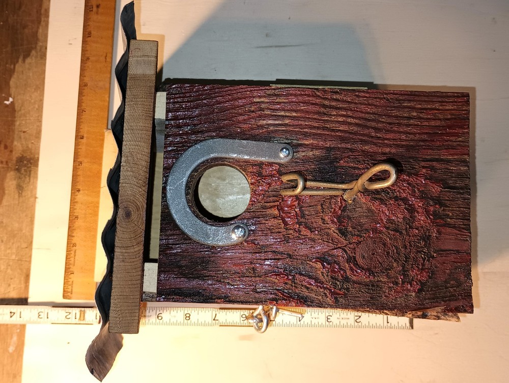 RUSTIC Handmade BIRDHOUSE using recycled/reclaimed material