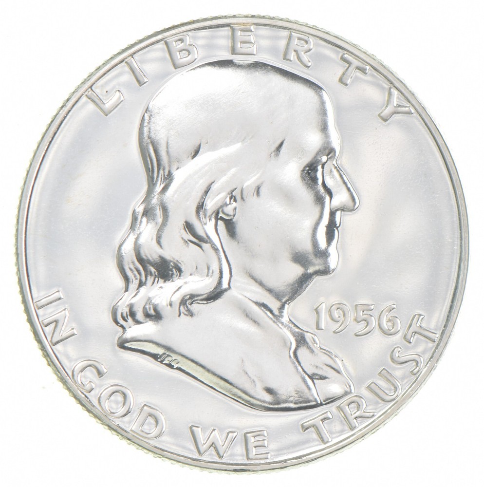 1956 Proof Franklin Half Dollar