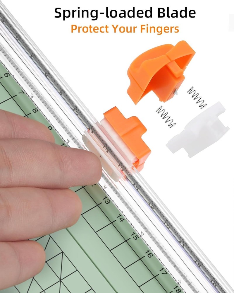 Versatile A5 Morandi Paper Cutter - Lightweight Trimmer for12 Crafts & Projects