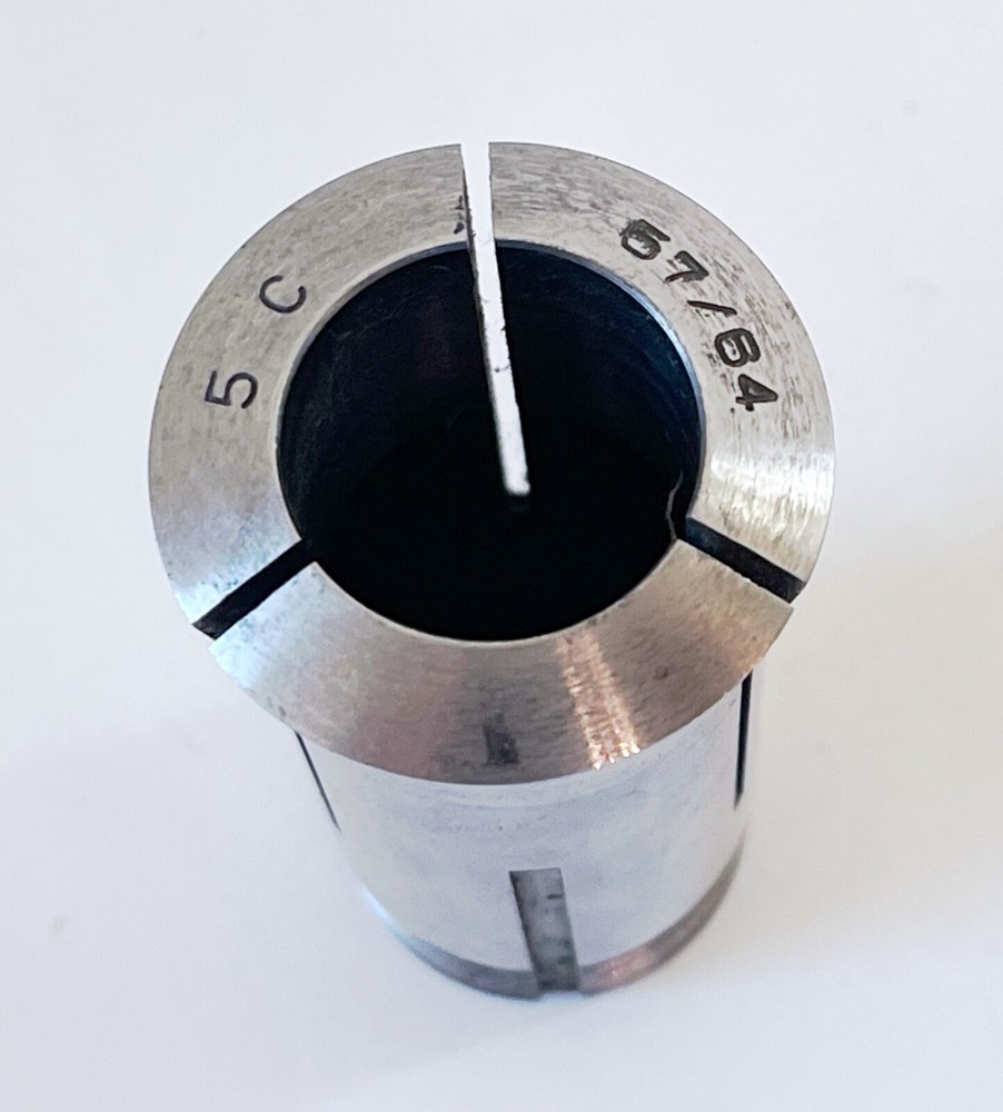 PRECISION 1/4" Round Collet 5C W/ External Threads .25"
