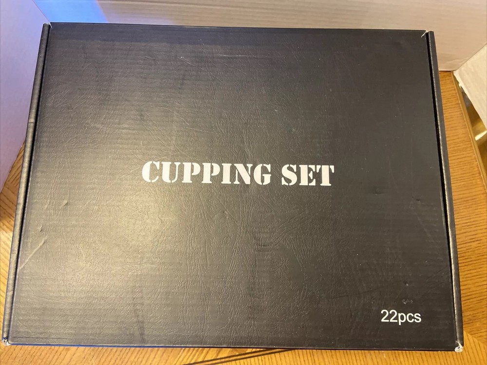 Cupping Set Professional 22 Pcs Chinese Acupoint Cupping Therapy Sets