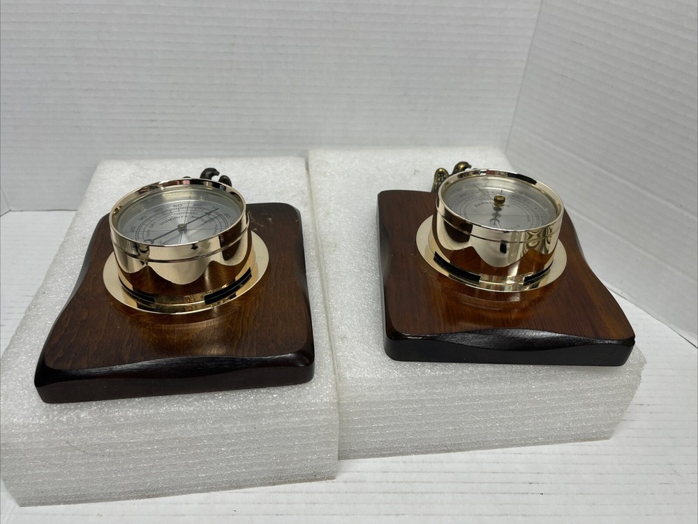 Vintage Springfield Barometer And Humidity Meter