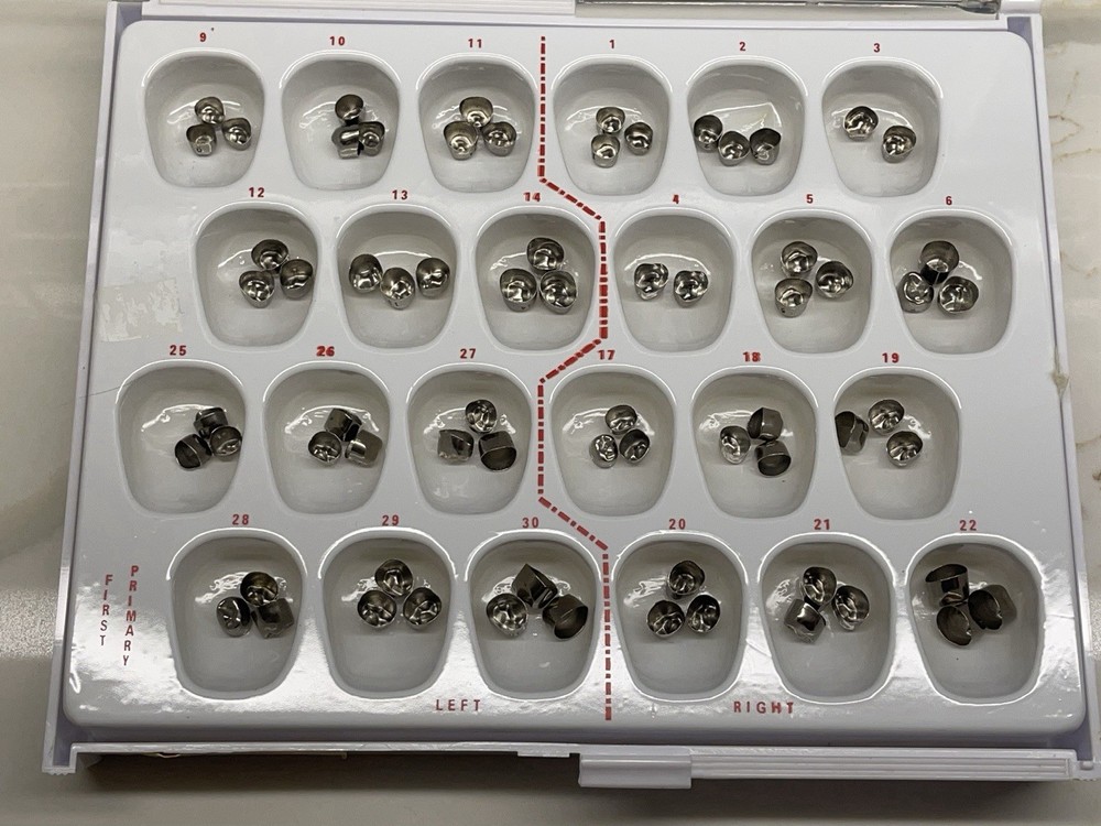 First Primary Molar Crowns by Rugby Labs