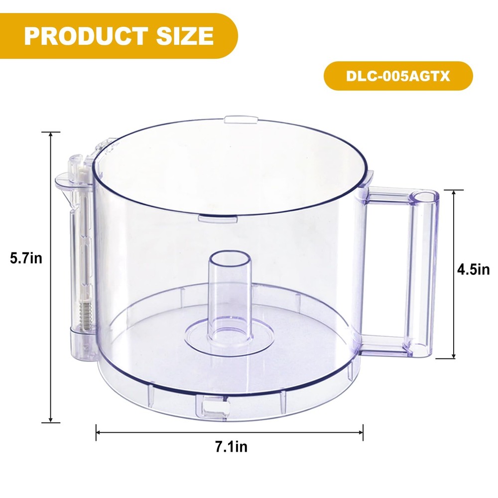 DLC-005AGTXT1 Replacement 14-Cup Food Processor Work Large,