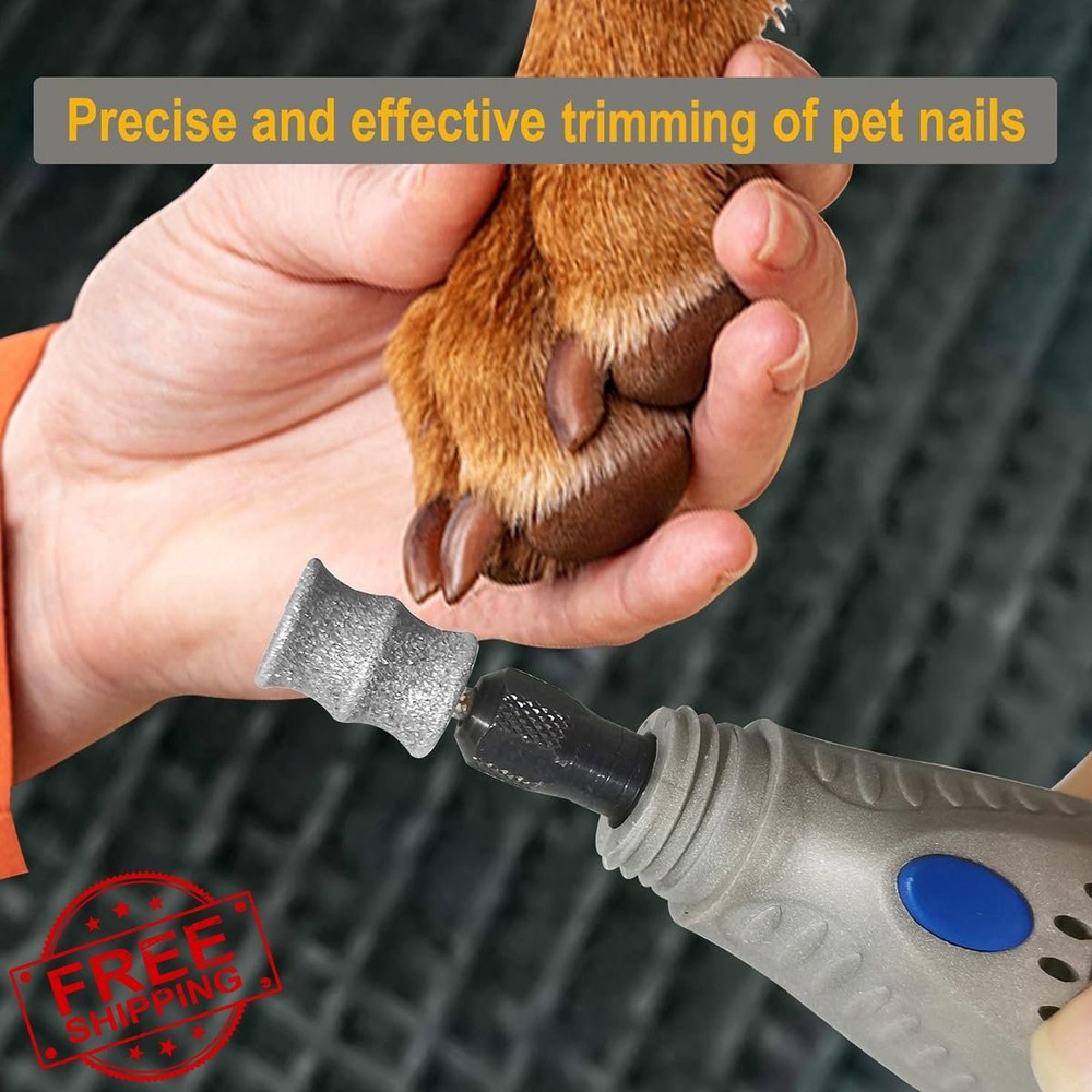 Oxcearly Extra Large Dog Nail Trimmer Bits Grinder Attachment Thick Nails