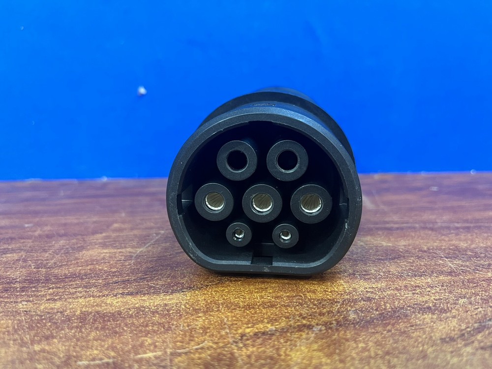 (2ct) Charging Adapter Connector 32A For Type 2 To SAE J1772