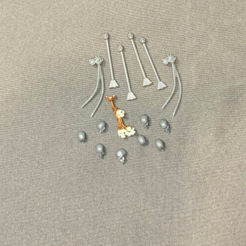 40K Bits Assorted Skulls x15