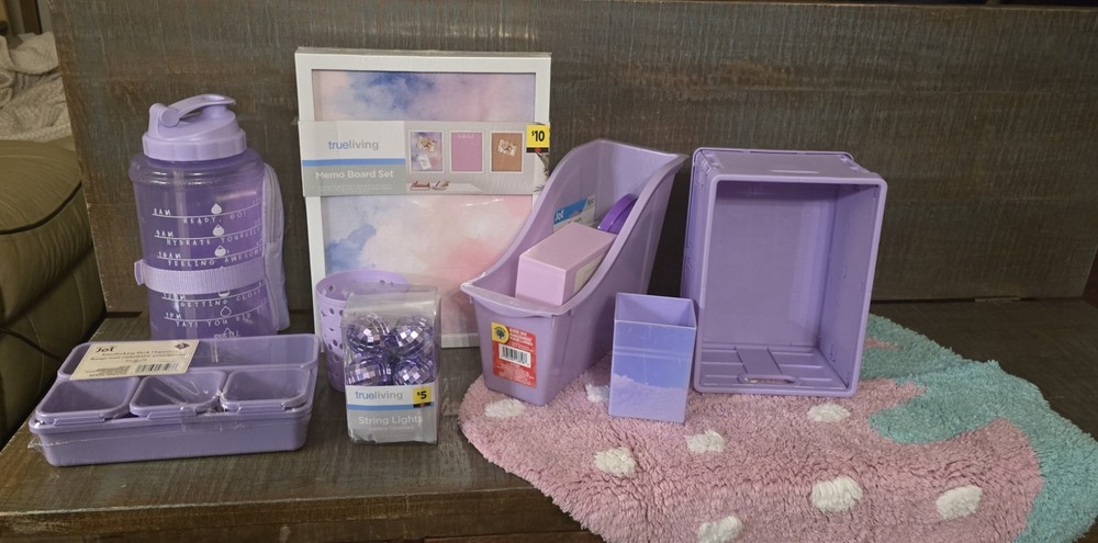 Bathroom/vanity Decor And Organizer Set