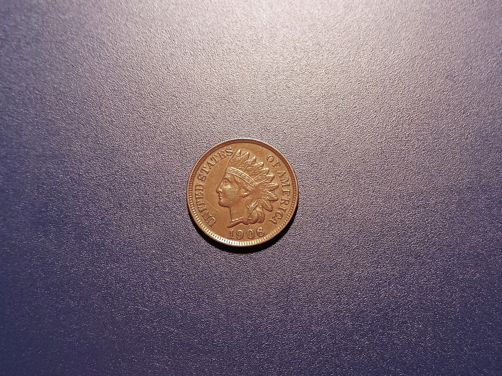 Very Choice AU 1906 Indian Head Cent