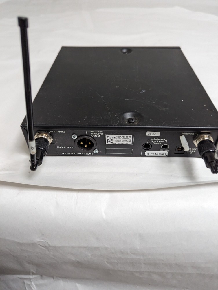 Telex Safe 1000 encrypted receiver base module only S.A.F.E. NO CORD