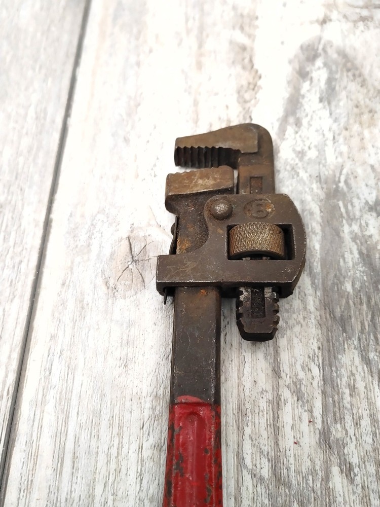 Vintage OXWALL #8 Germany Pipe Wrench 7" (retired)