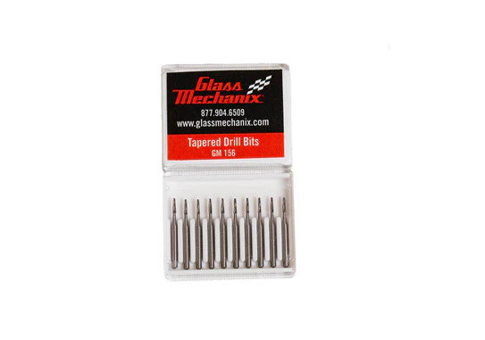 "Round Carbide Drill Bits, Qty 10: High-Performance Tools for Precision Drilling