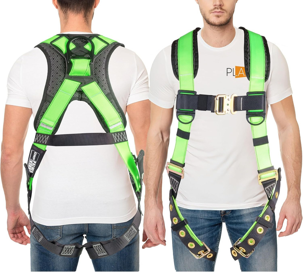 Full Body Harness with 5-Point Adjustment & Fall Indicators