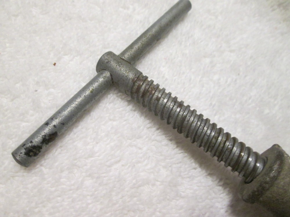 Vintage Cast Metal T Handle Nutcracker