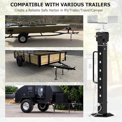 2026 Upgraded RV Slide Out Supports Stabilizer Jacks, [Allow Drill Silver