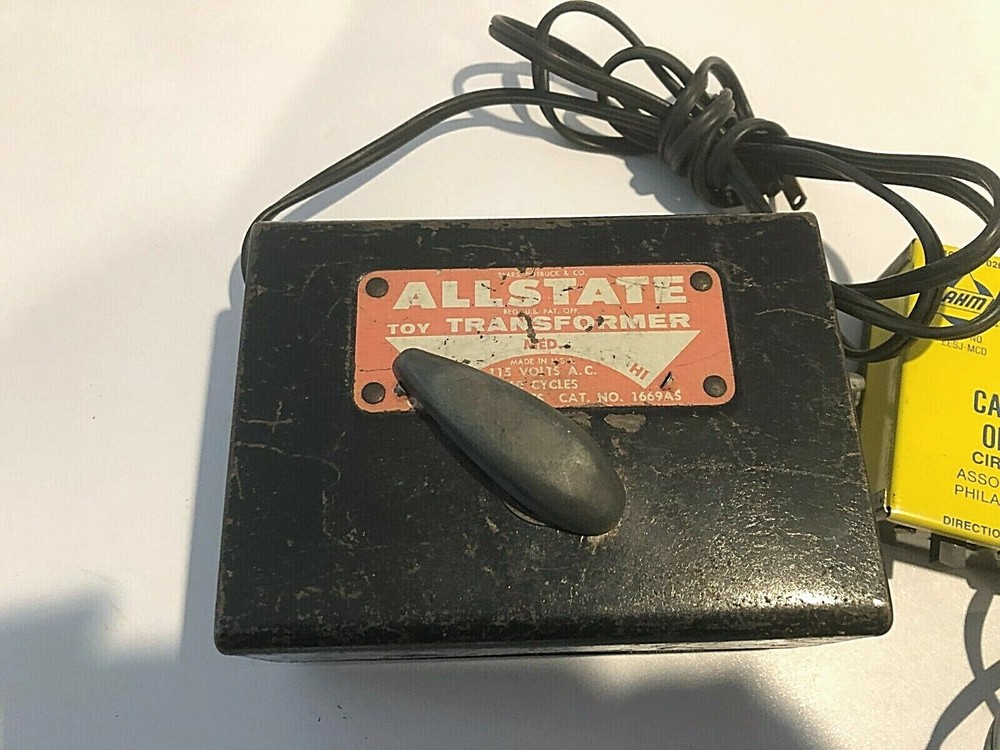 Lionel Multivolt, Gilbert Pike Master, Allstate, AHM Model Railroad Transformer