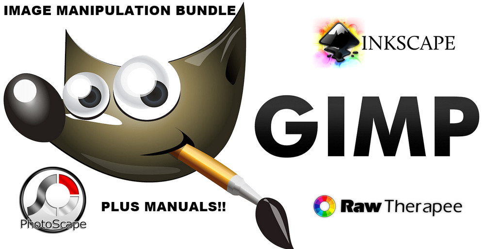 2025 Image Editing & Manipulation Software Bundle | MANUALS | DVD