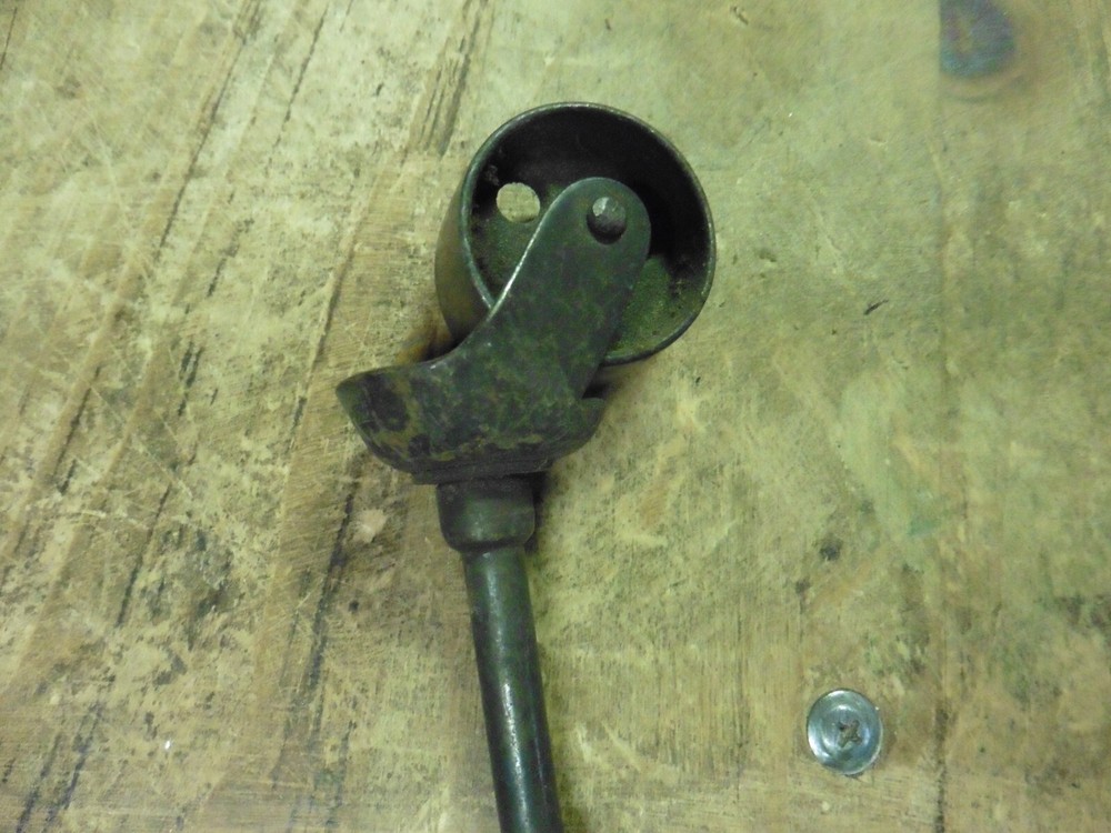Vintage steel  caster roller swivel