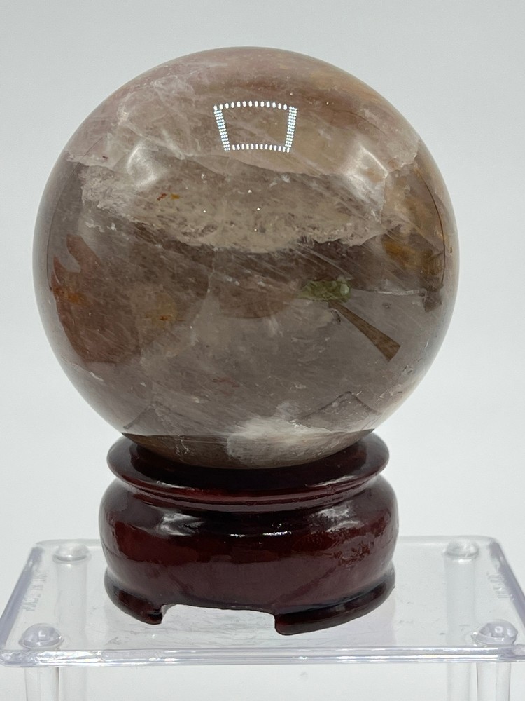 Fire Quartz with Blue Flash A