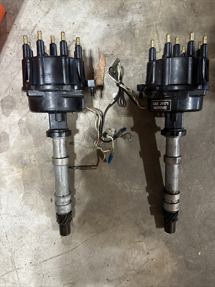 Two-Mercruiser Thunderbolt IV Distributors. BBC 7.4