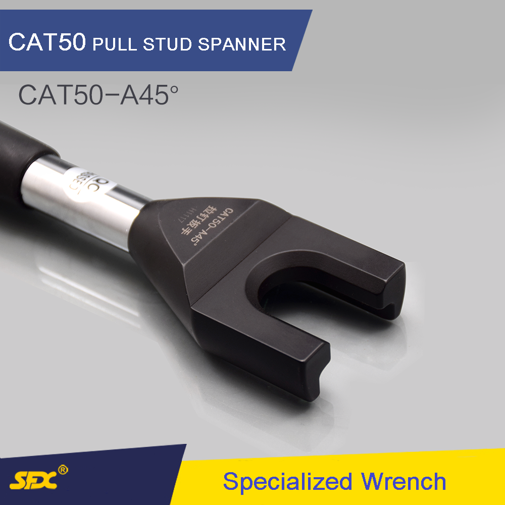 US SFX CAT50 Spanner Pull Stud CNC Wrench for CAT50 45 Degree Retention Knob